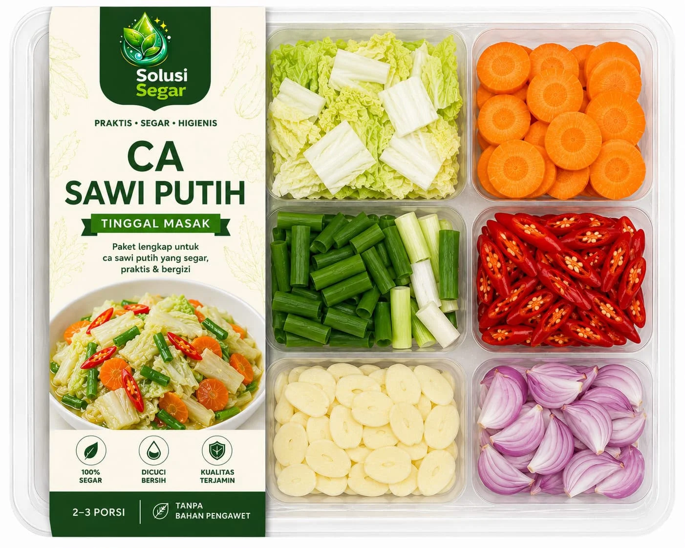 Ca sawi putih