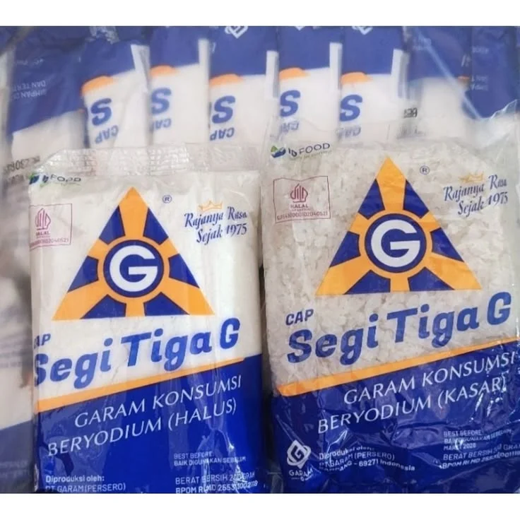 Garam kasar segitiga