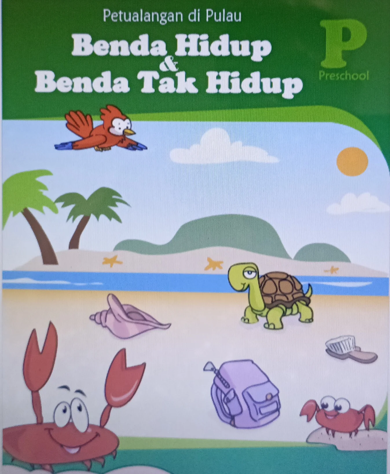 Worksheet anak Benda Hidup & Tak Hidup
