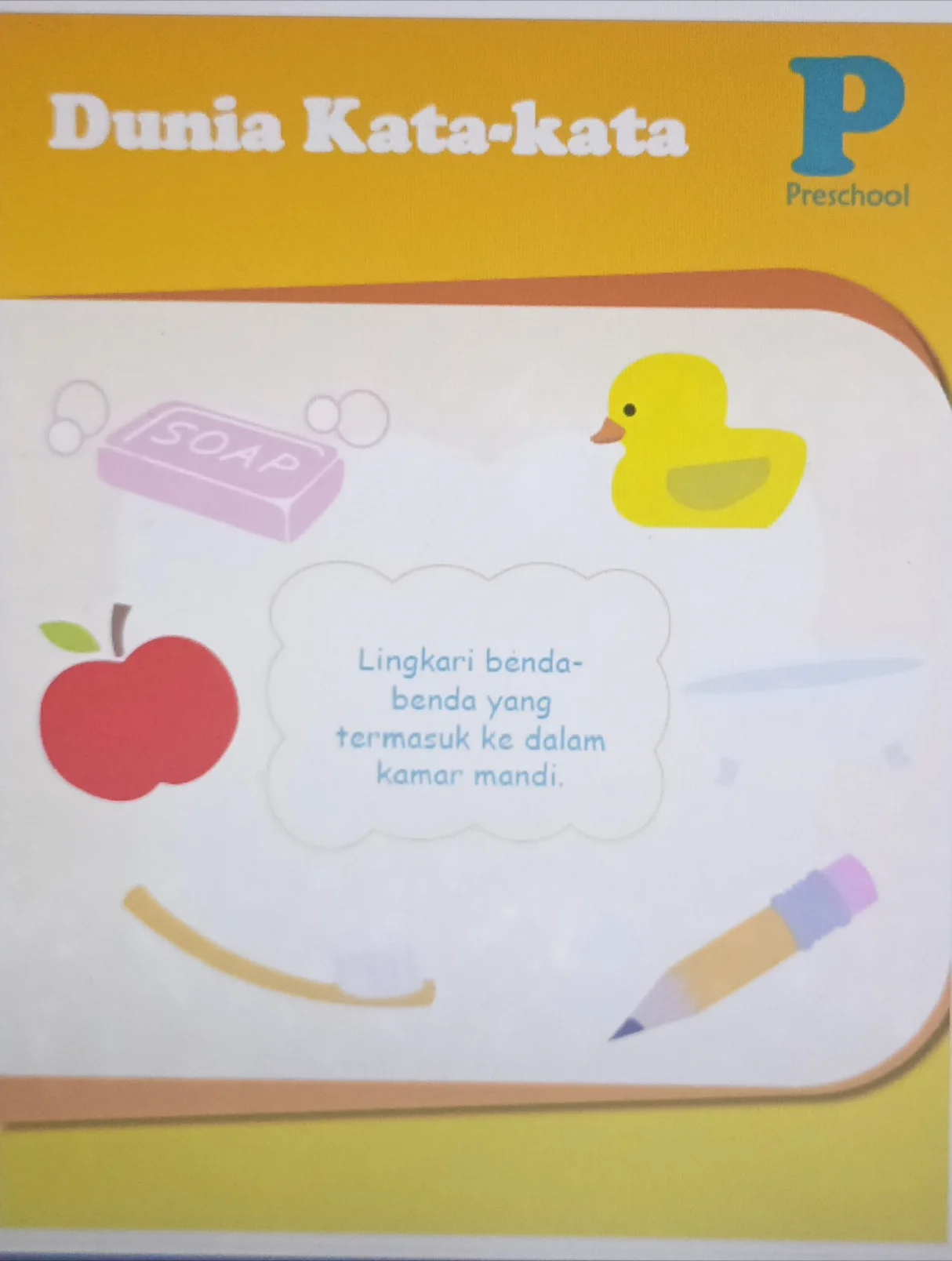 Worksheet anak Dunia Kata-kata
