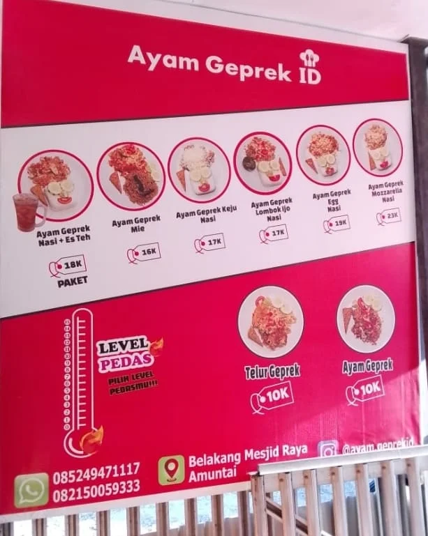 AYAM GEPREK MIE