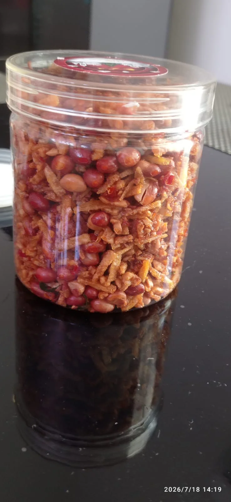 Kering kentang tempe kacang pedas manis