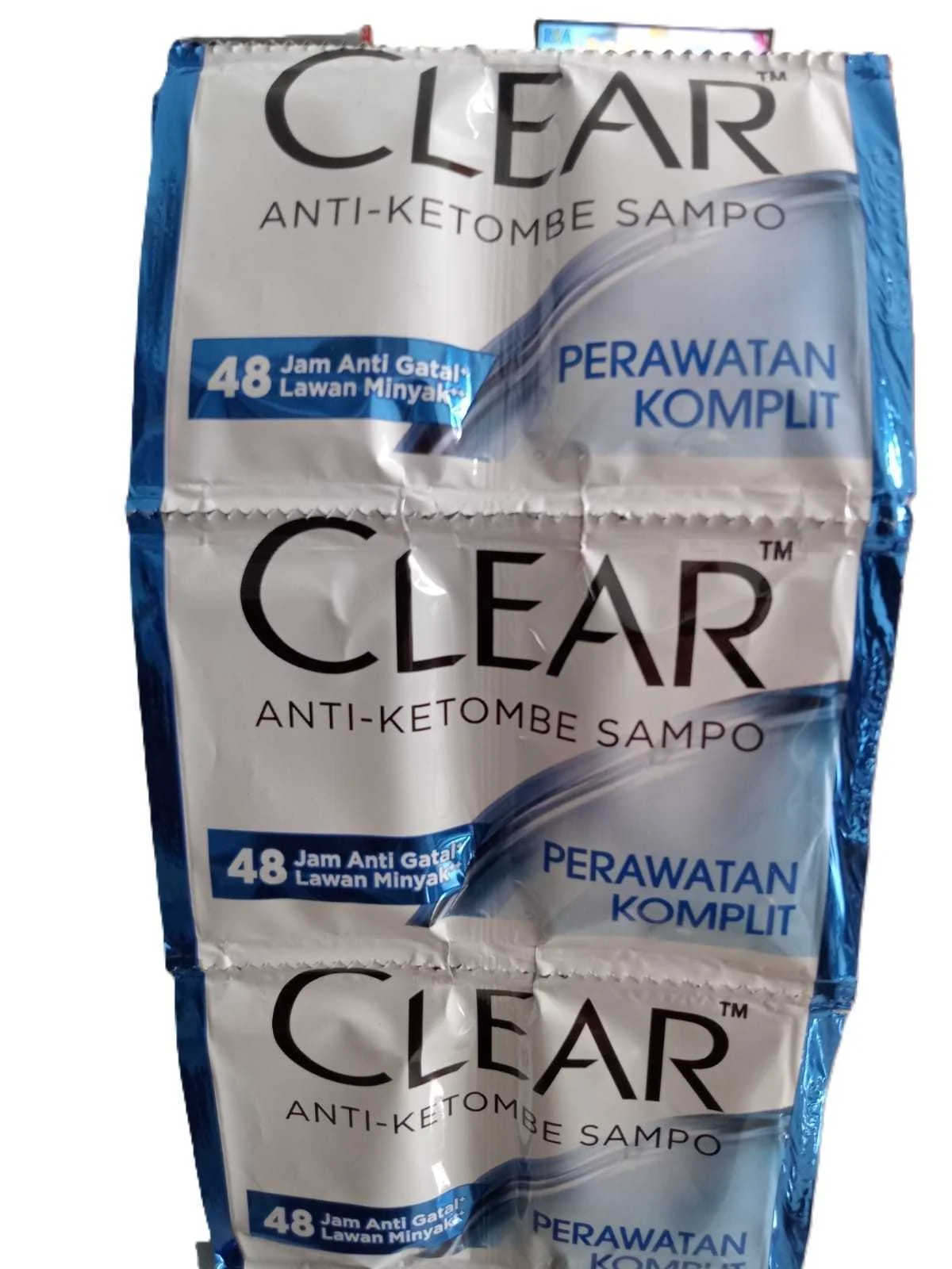 CLEAR SAMPO ANTI KTMB BLUE 10GR