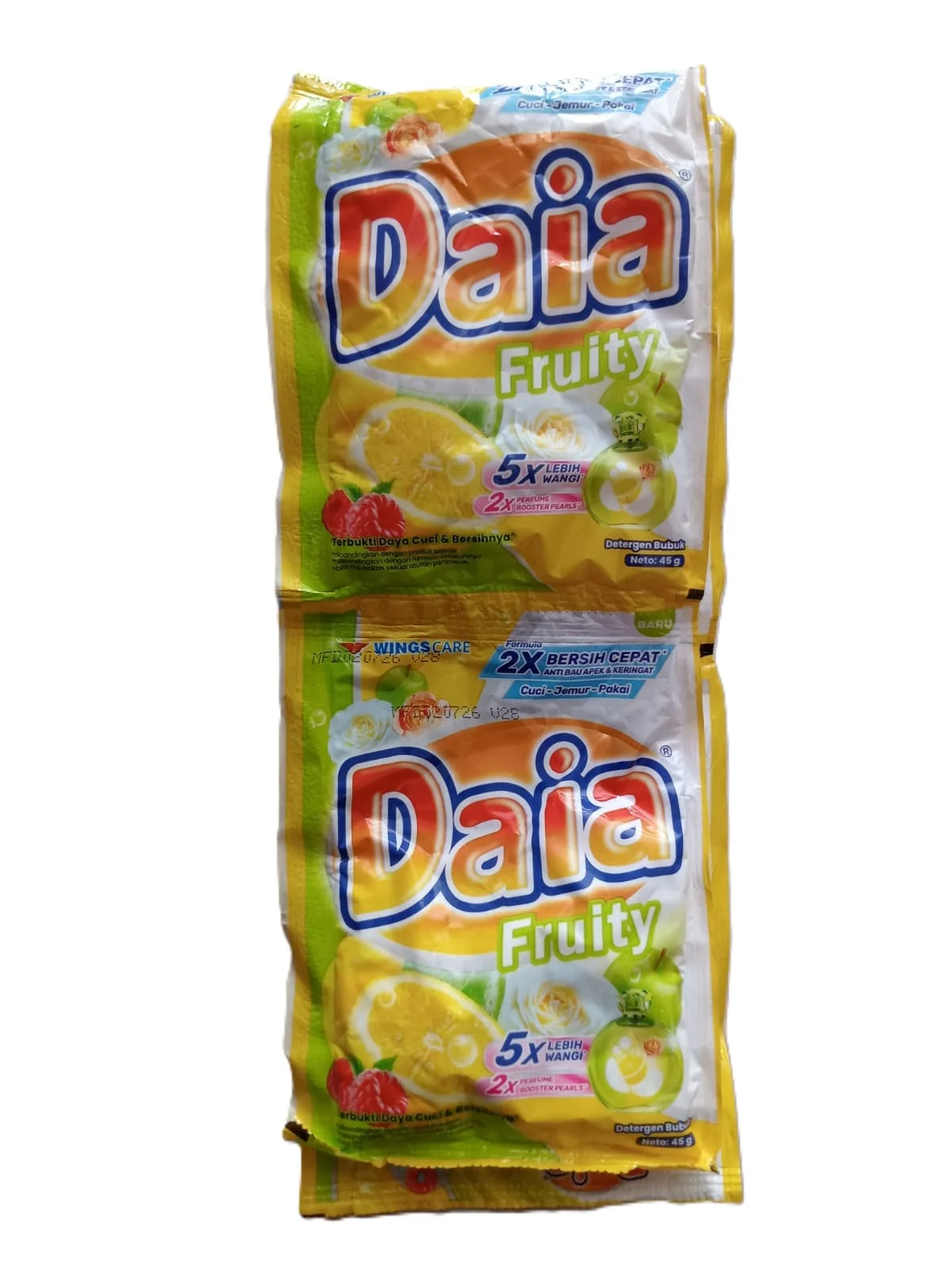 DAIA POWDER SACHET 45GR FRUITY