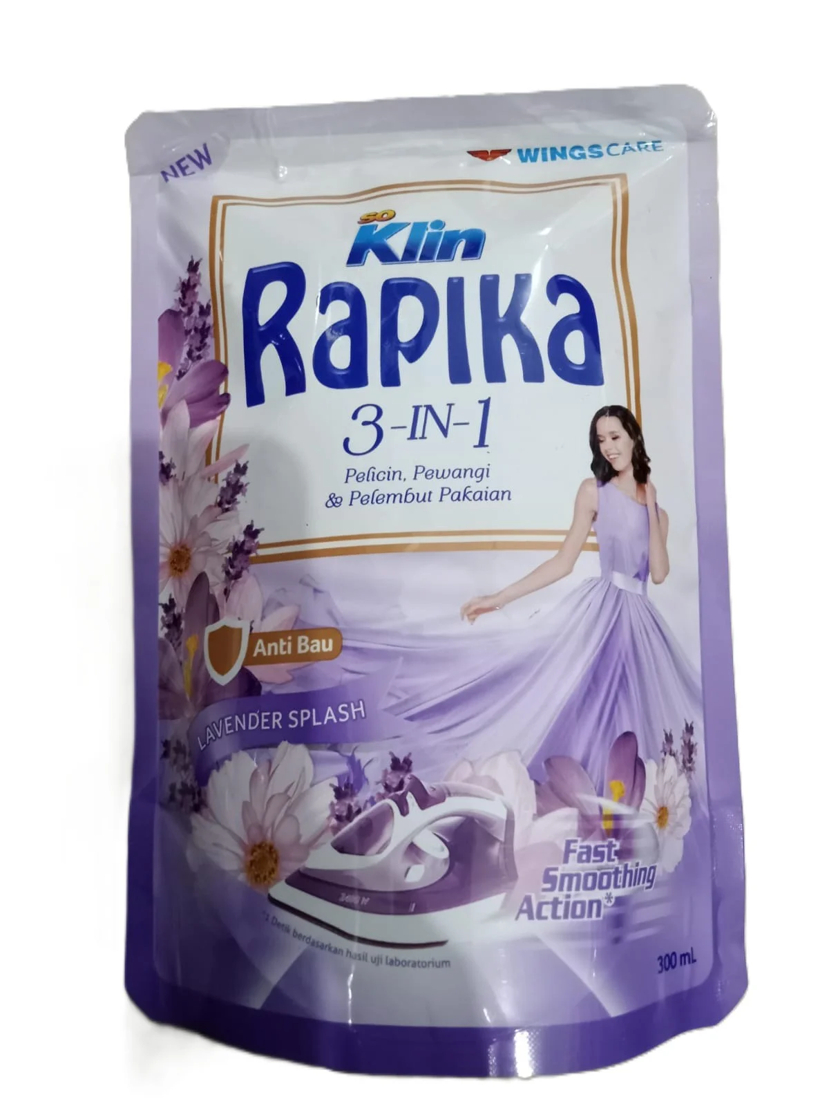 RAPIKA POUCH 300ML EDP PURPLE