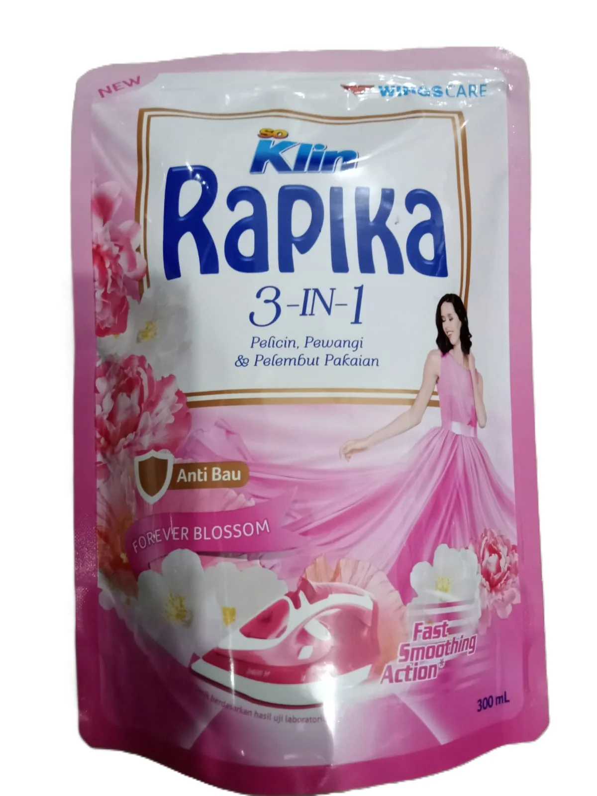 RAPIKA POUCH 300ML MERAH