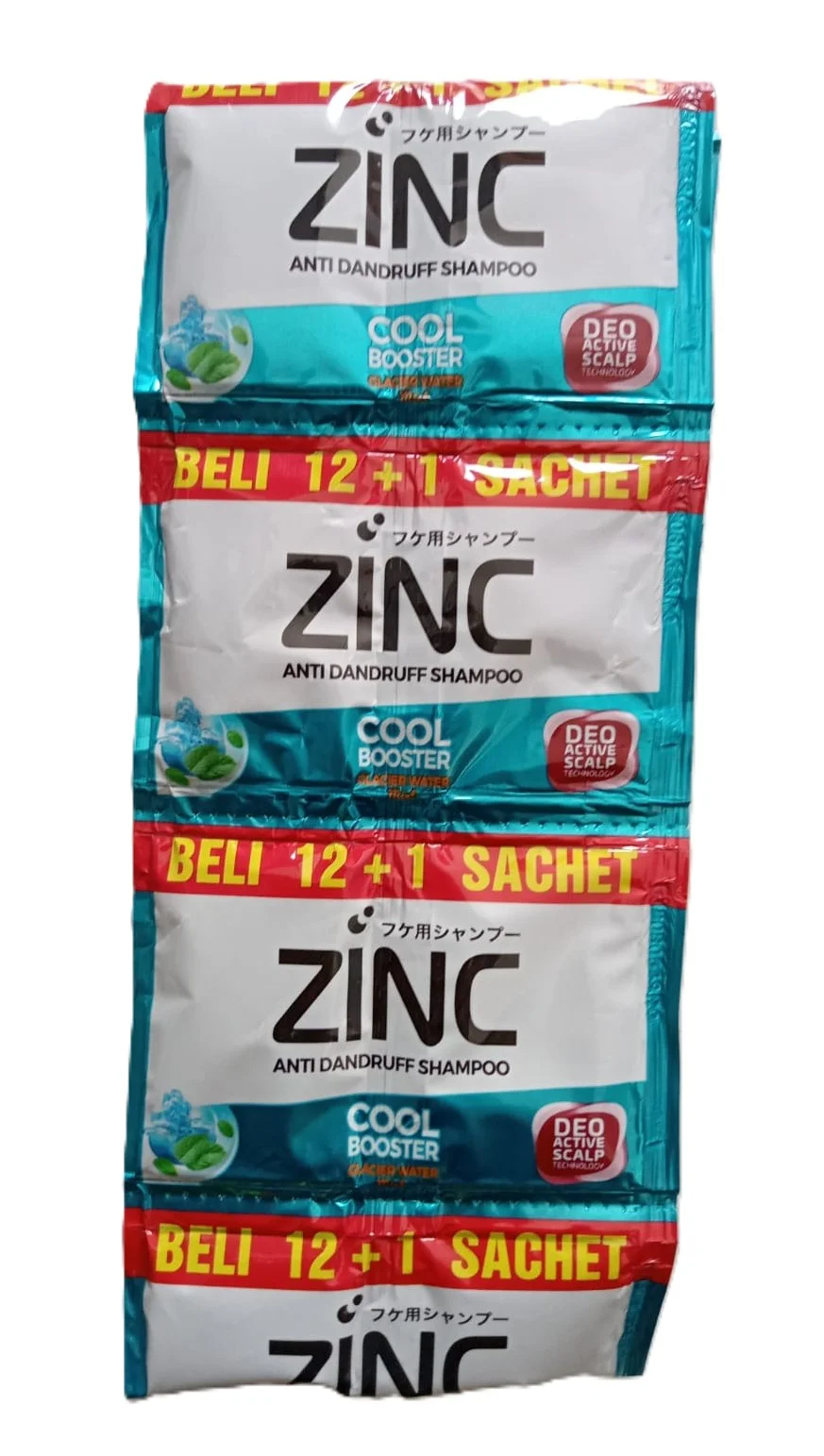 ZINC SAMPO SACHET 10ML COOL BOSTER