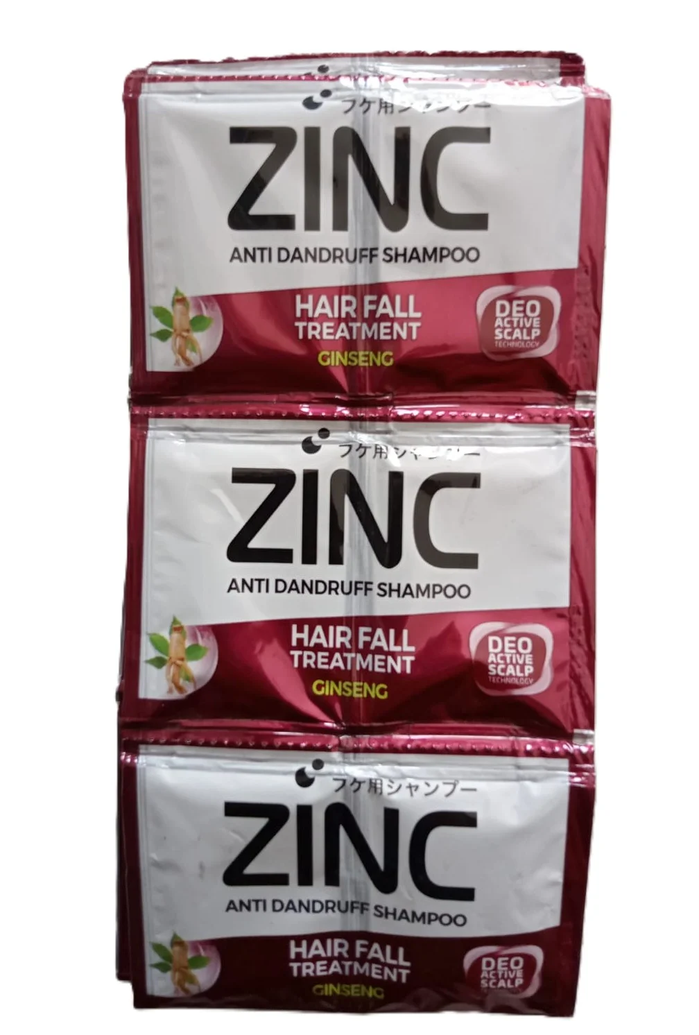 ZINC SAMPO SACHET 10ML HAIR FALL TRETMENT