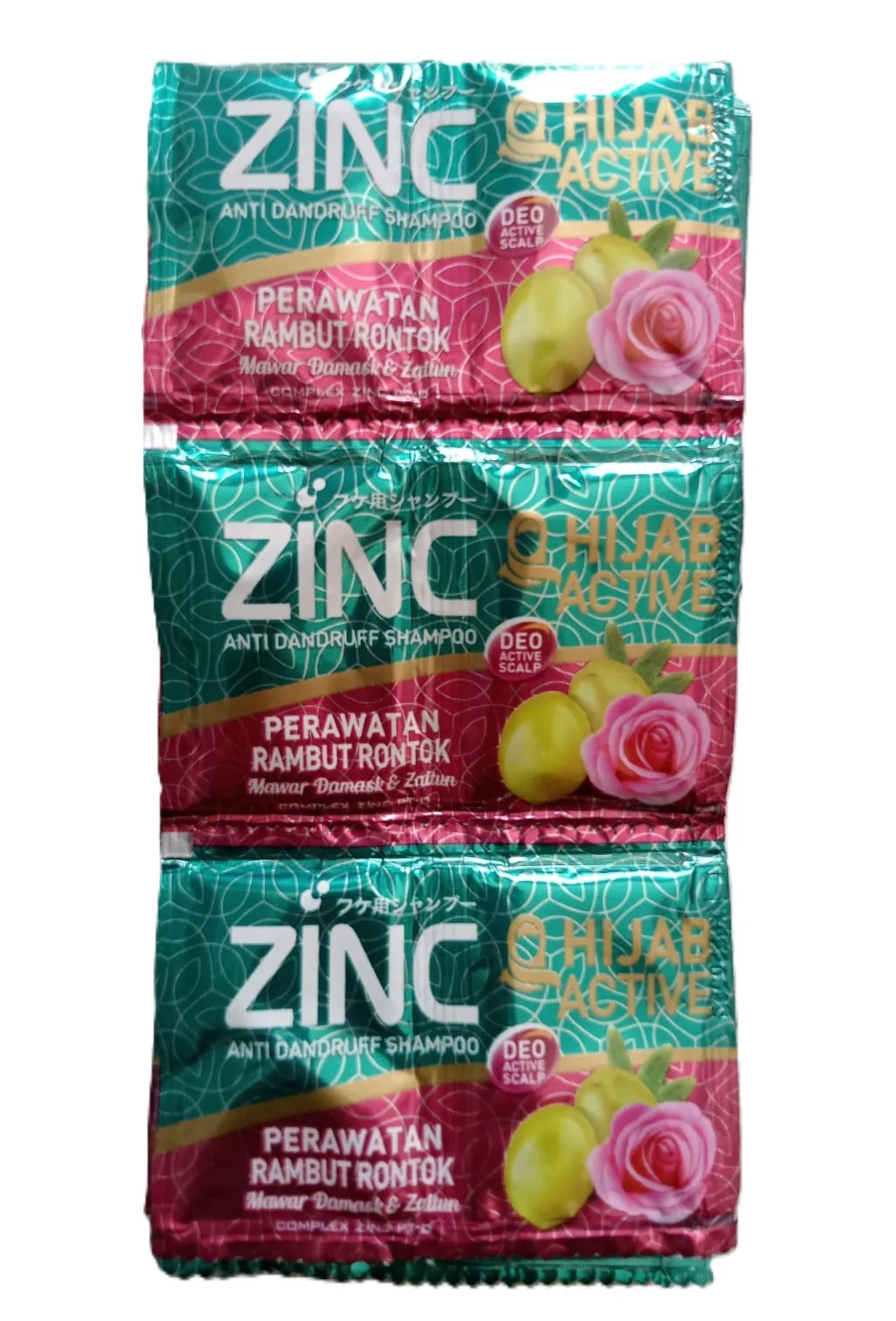 ZINC SAMPO SACHET 10ML PRWT RBT RONTOK