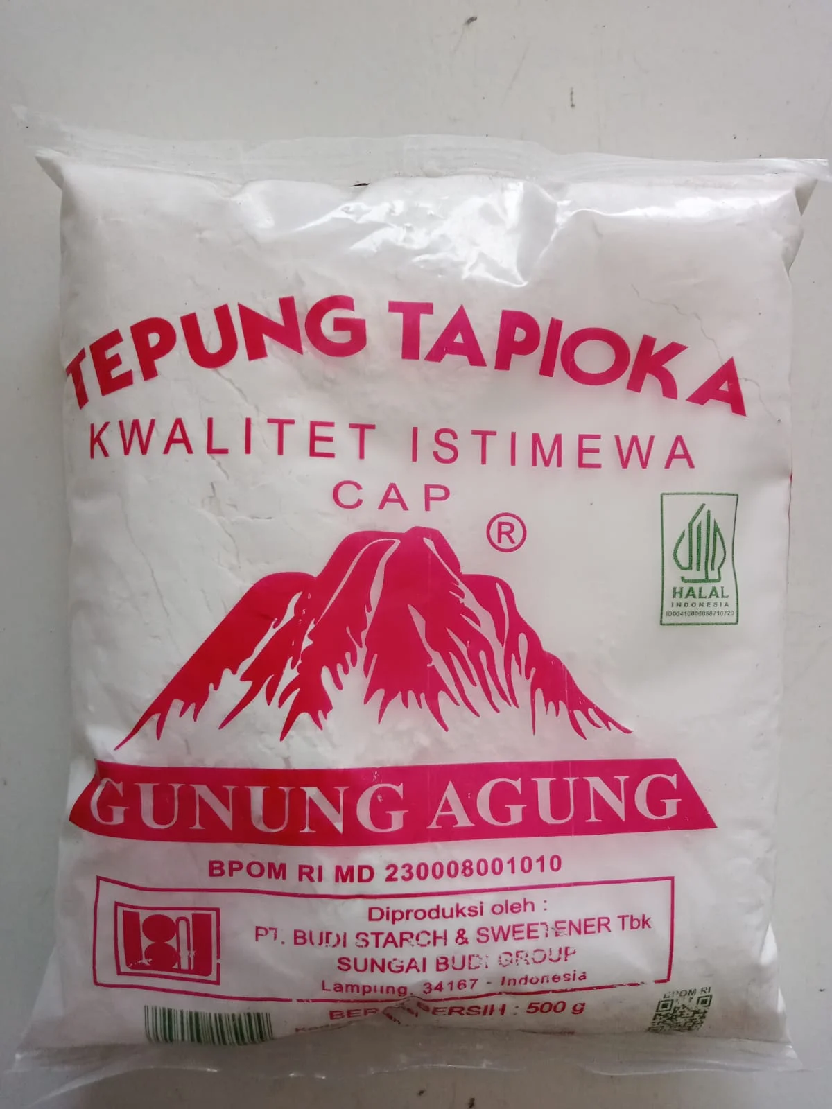 SAGU GUNUNG KEMASAN 0,5KG