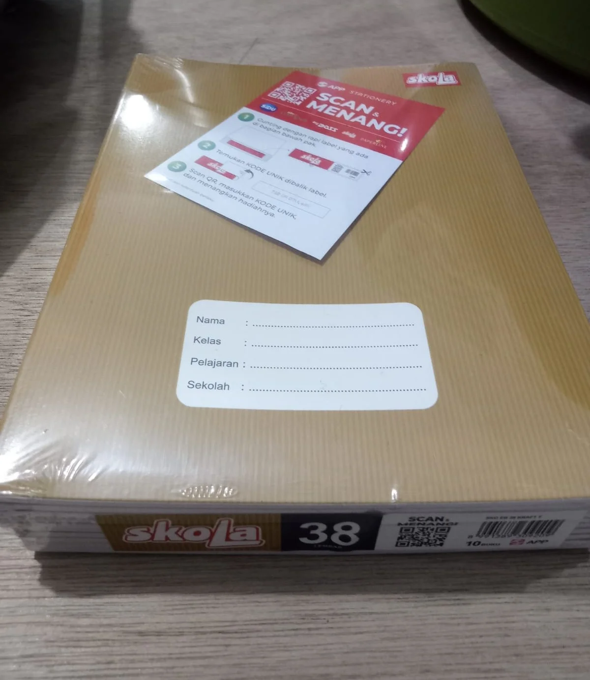 BUKU SKOLA 38 KRAFT