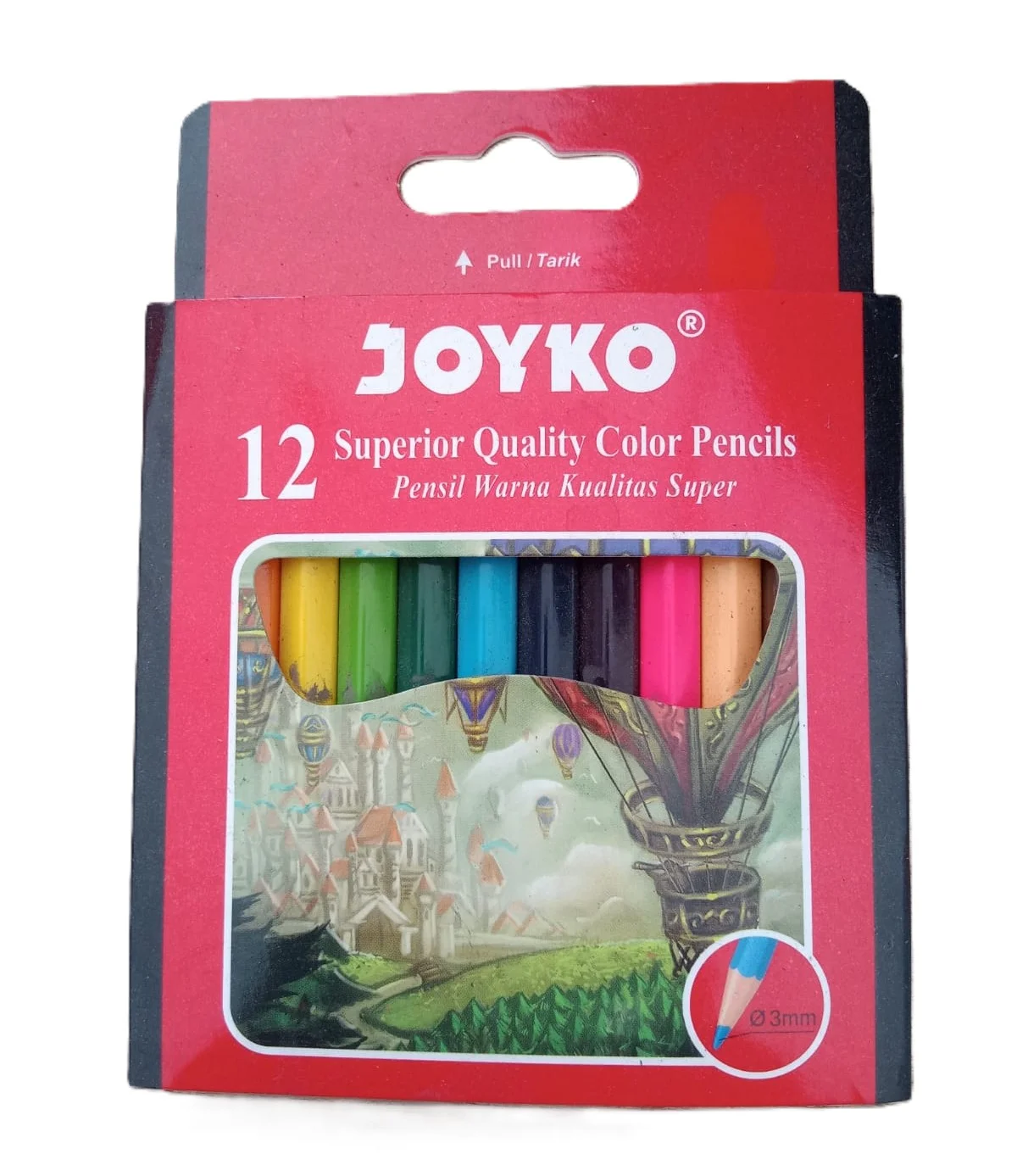 PENCIL WARNA JOYKO KECIL 12W CP 102