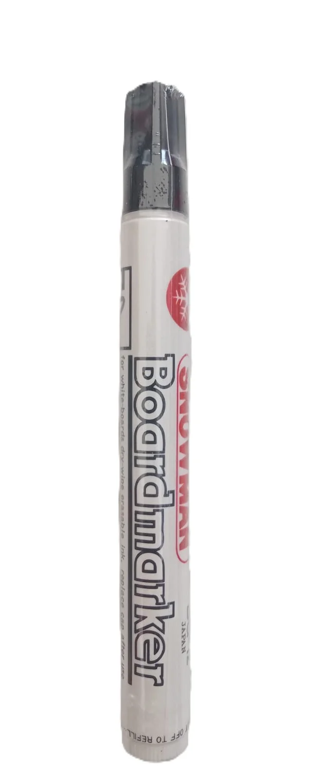 SPIDOL SNOWMAN WHITEBOARD HITAM BG12