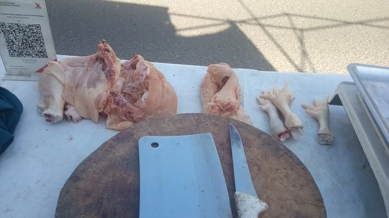 Ayam potong siap antar