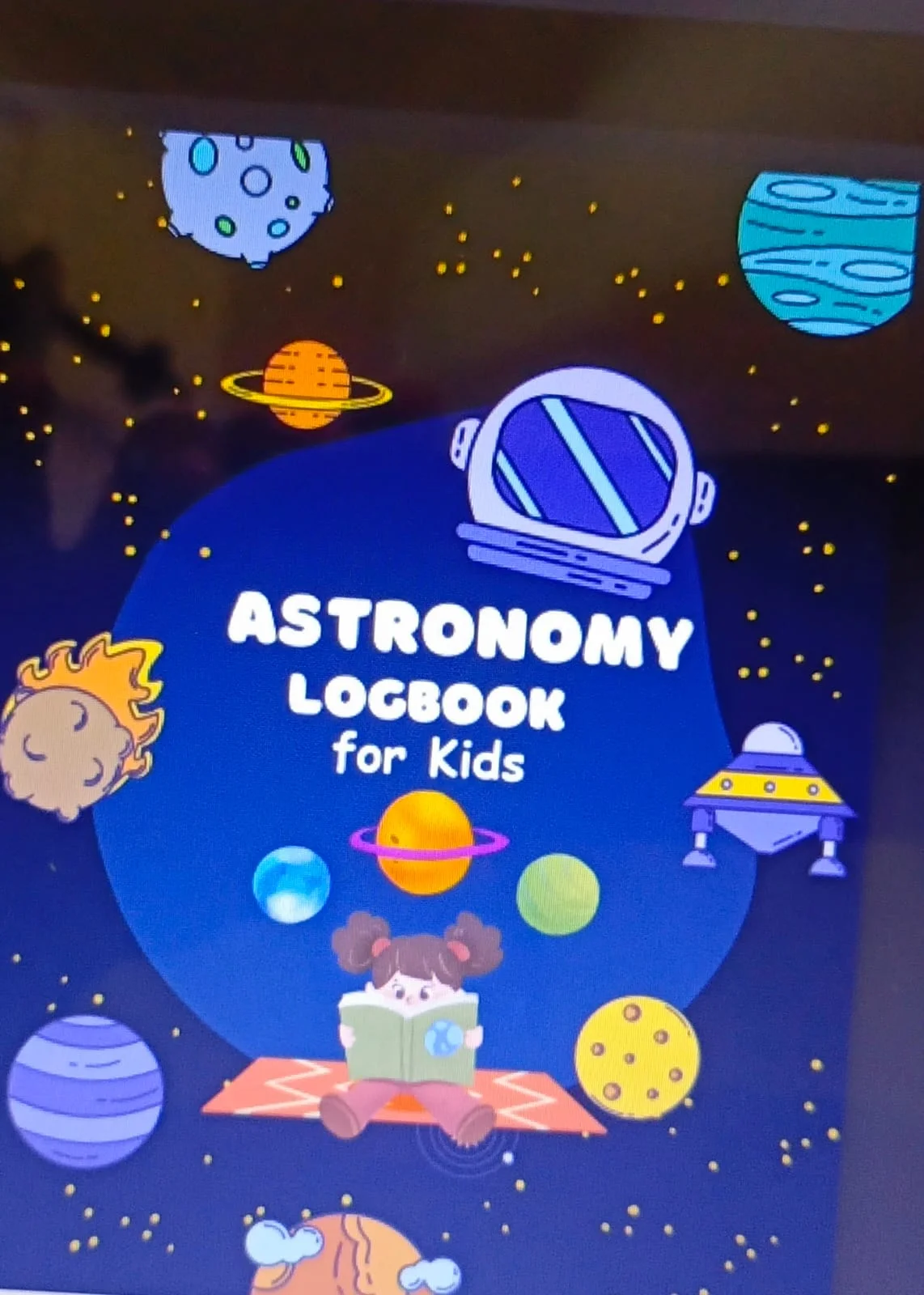 Worksheet Anak "Astronomy Logbook For Kids" - 130 hal