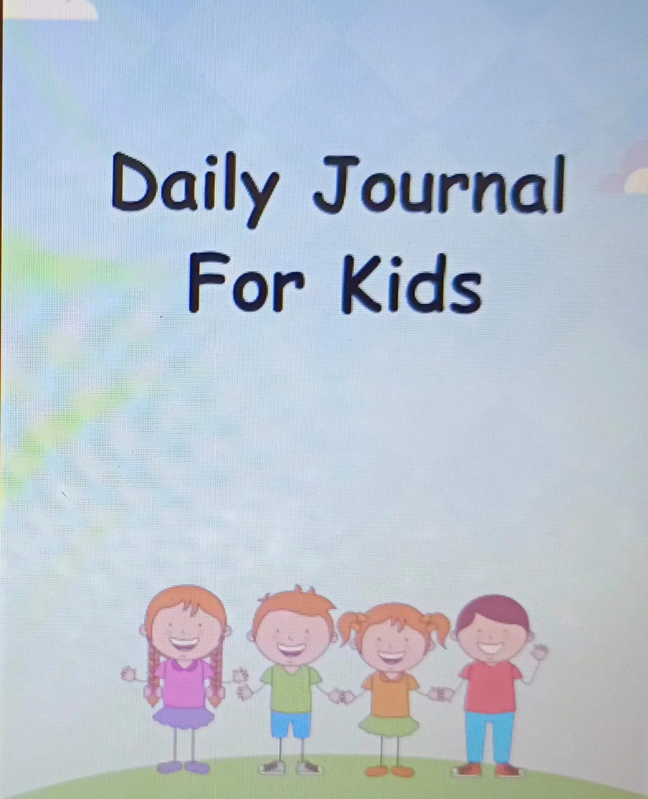 Worksheet Anak "Daily Journal For Kids" - 121 hal