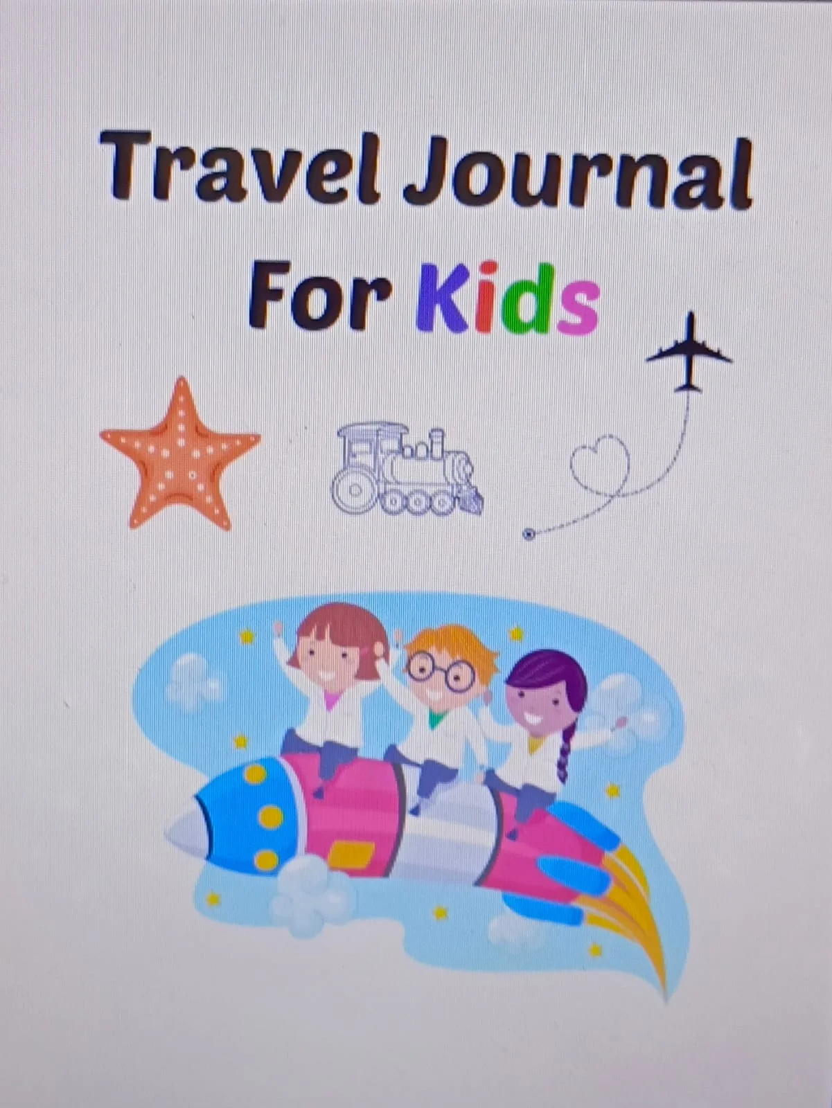 Worksheet Anak "Travel Journal For Kids" - 31 hal