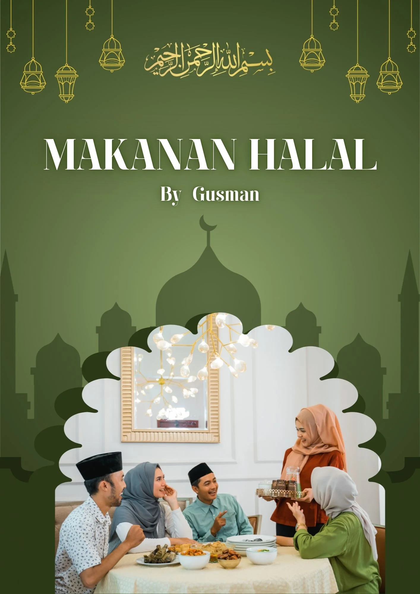 Worksheet Anak "Makanan Halal" - 19 hal
