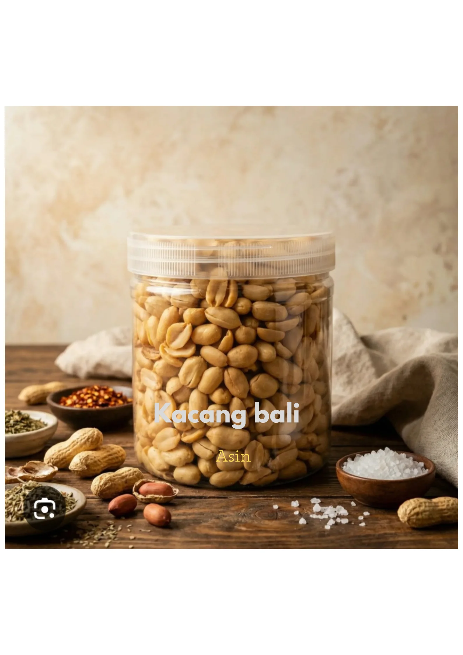 Kacang Bali rasa Bawang