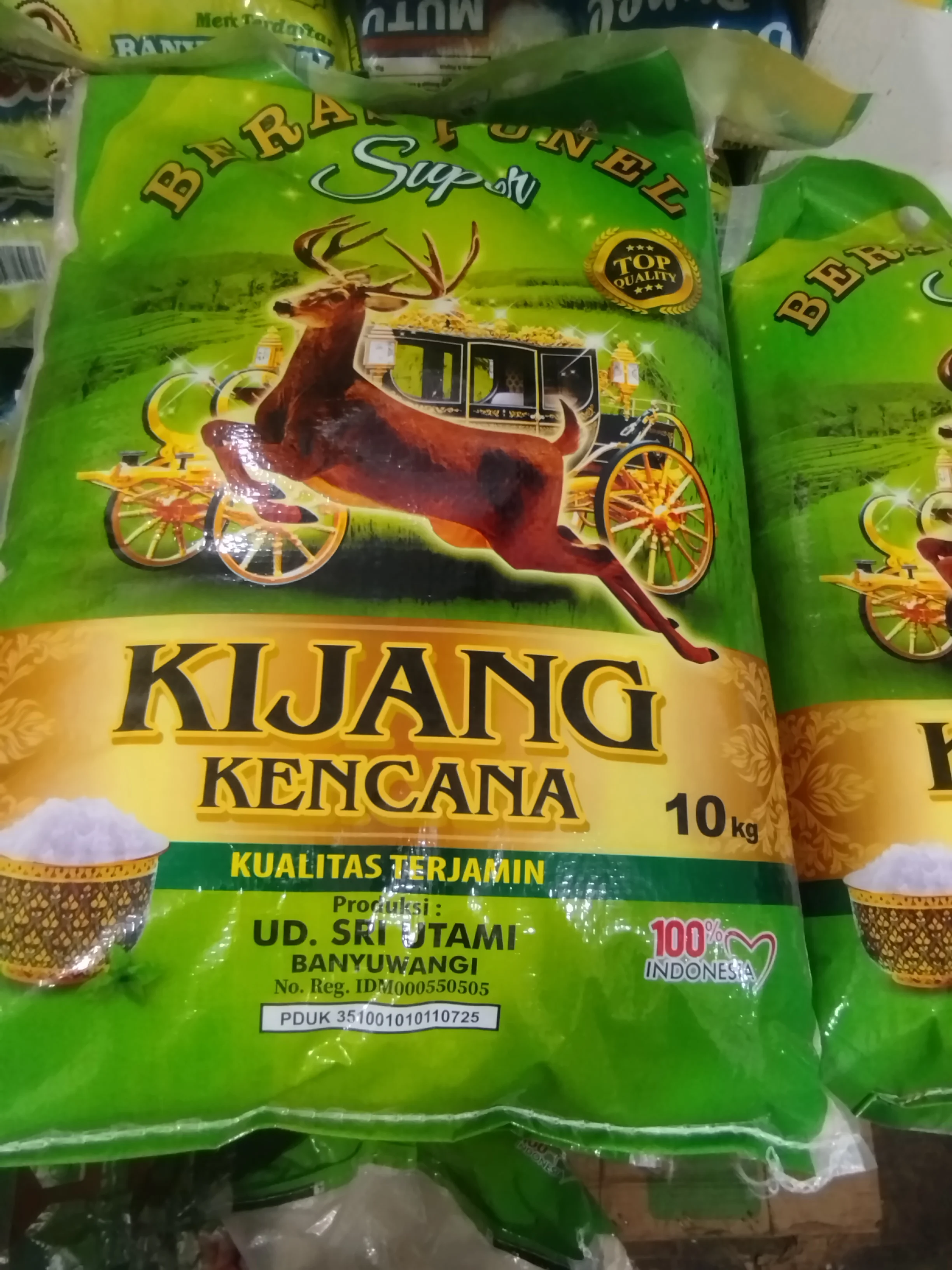 beras cap kidang