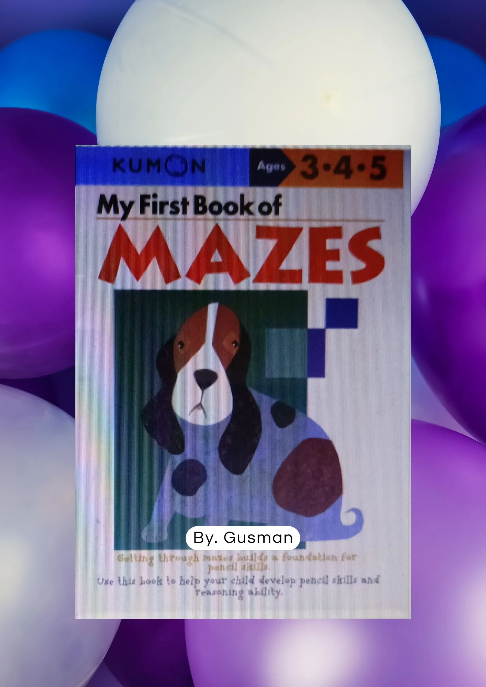 Worksheet Anak Kumon Ages 345 "Mazes" - 81 hal