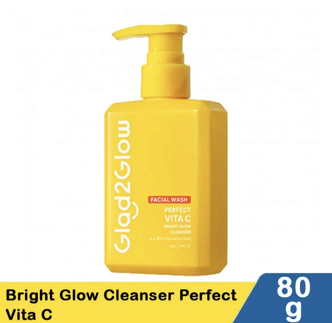 Glad2glow bright glow cleanser perfect vita c 80 g c