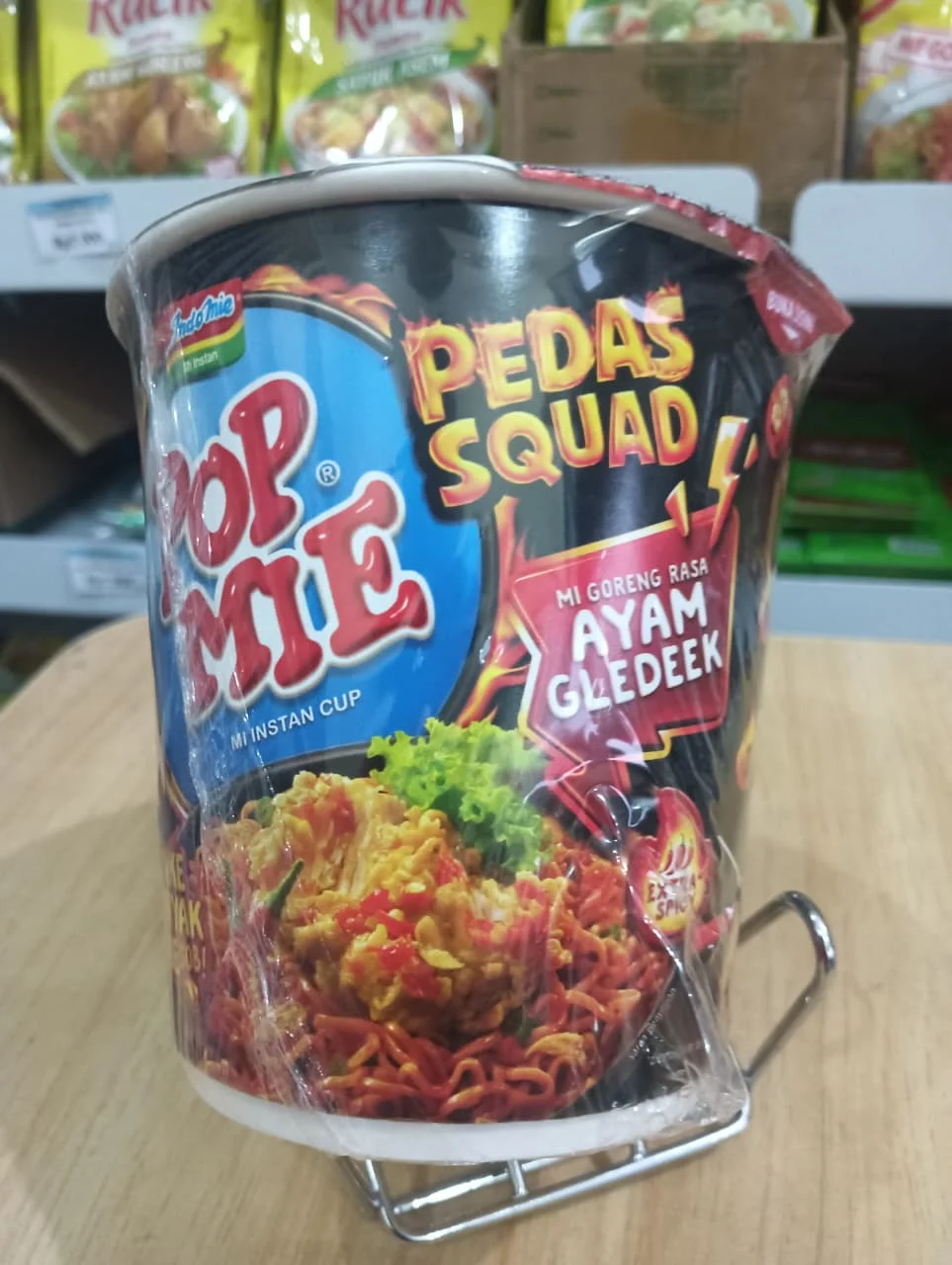 POP MIE Rasa AYAM GLEDEK Cup 80 g