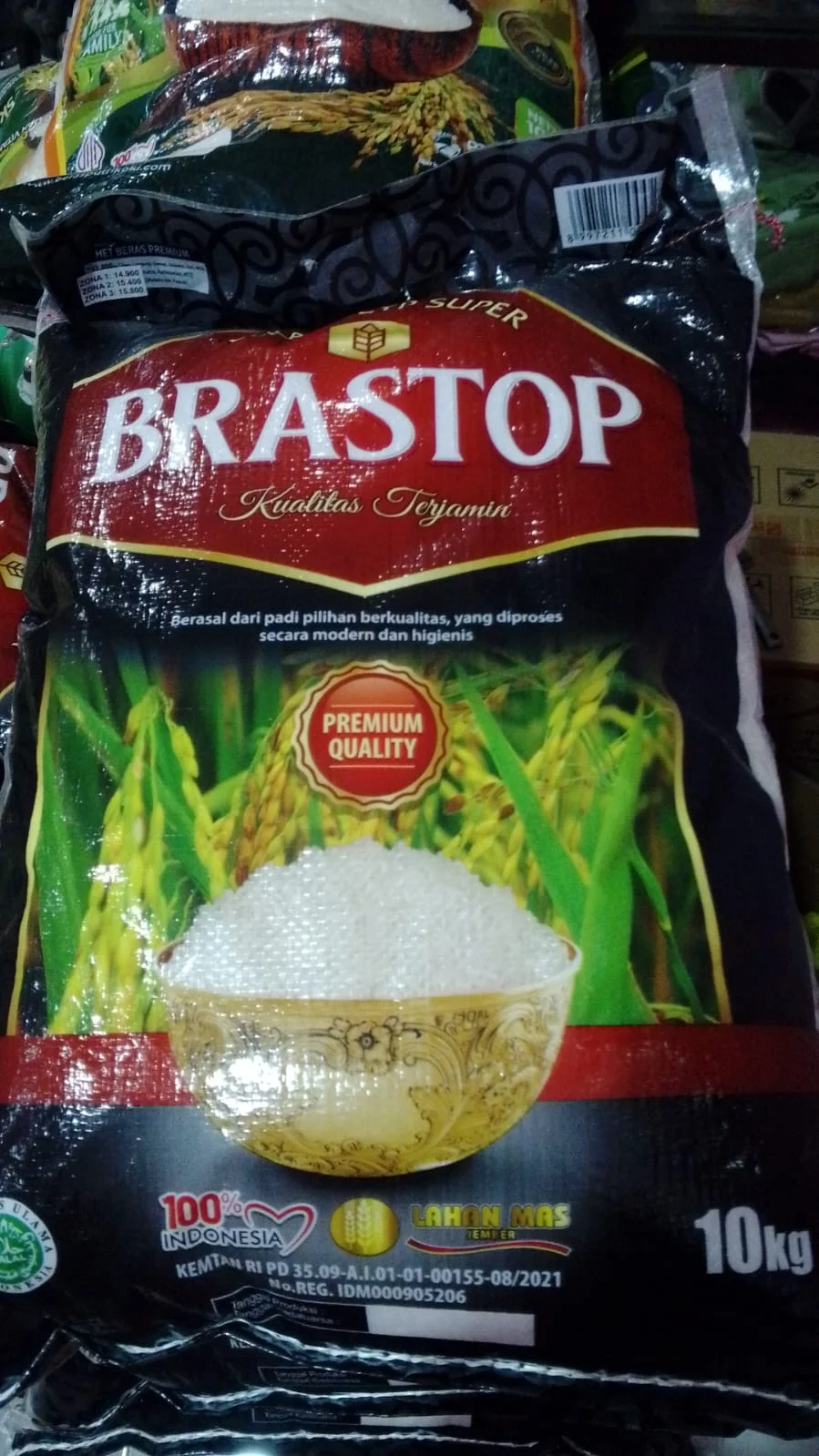Beras premium Quality kemasan 10 kg