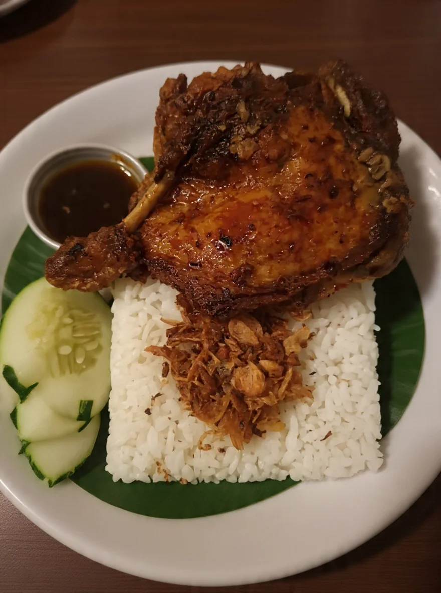 Produk 1 ; Bebek Bakar Juicy Produk 2 : Bumbu Hitam Be Rempah Produk 3 : sambel Trasi Udang rebon