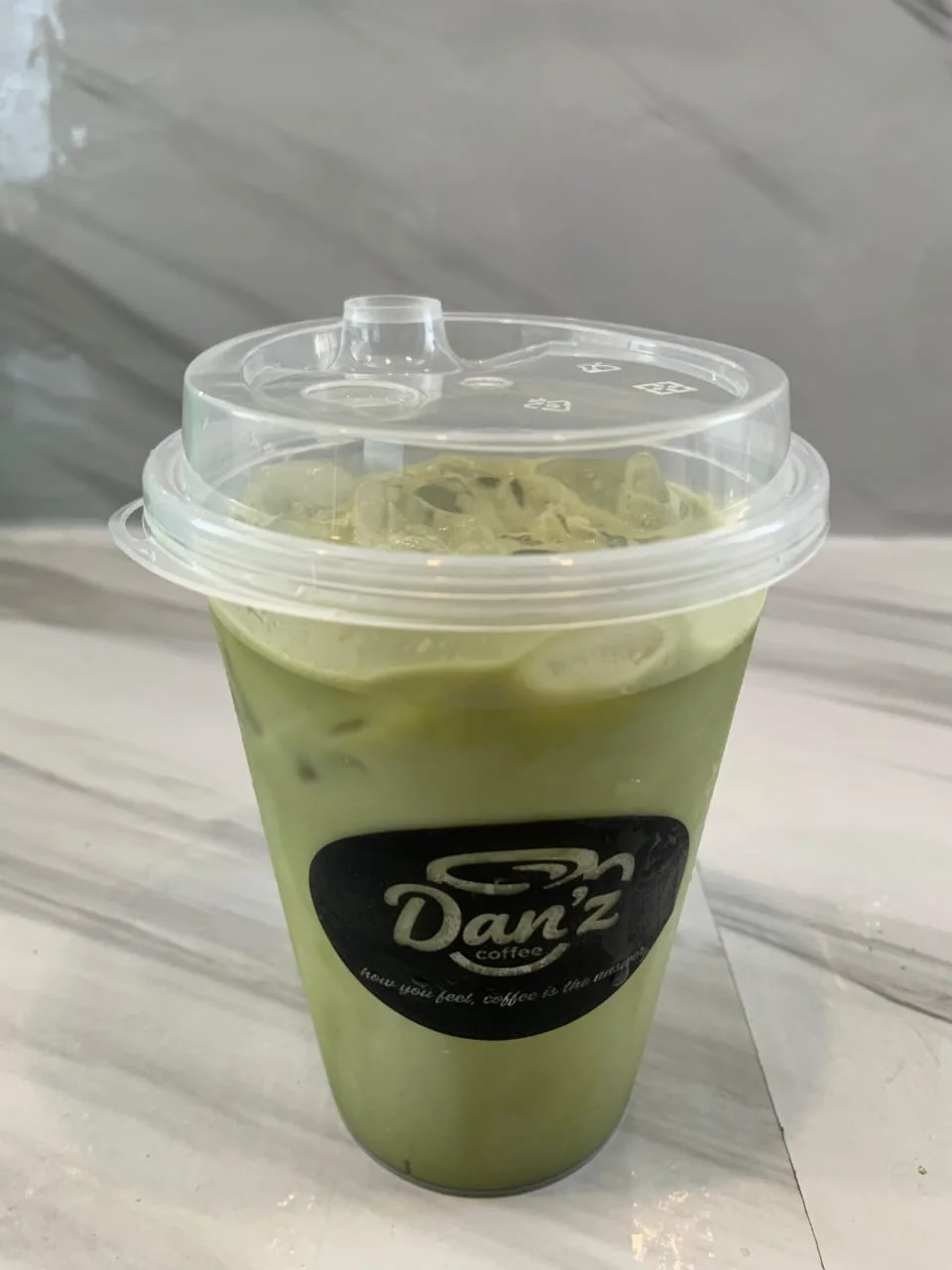 ICED SWEET MATCHA LATTE Produk Baru #1358