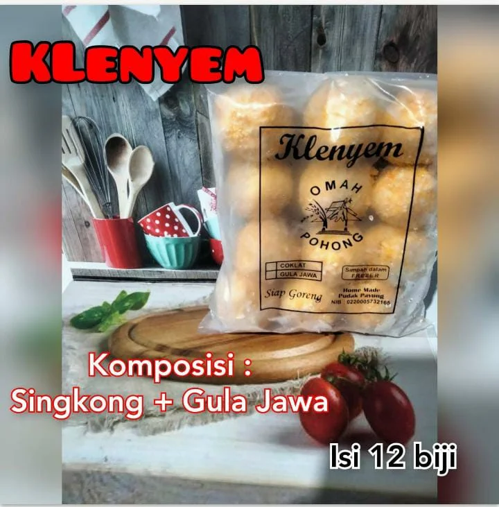 Klenyem Crispy Gula Jawa ( isi 12 biji )