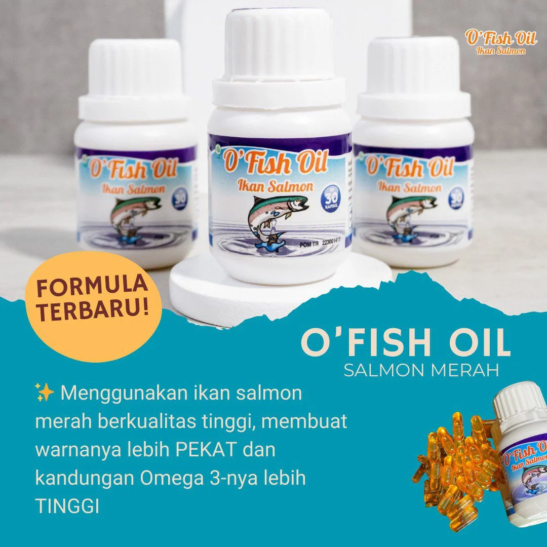 O Fish Oil Minyak Ikan Salmon