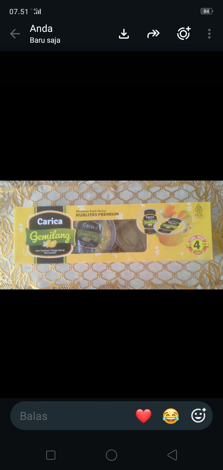 Carica Gemilang ( 4 cup )