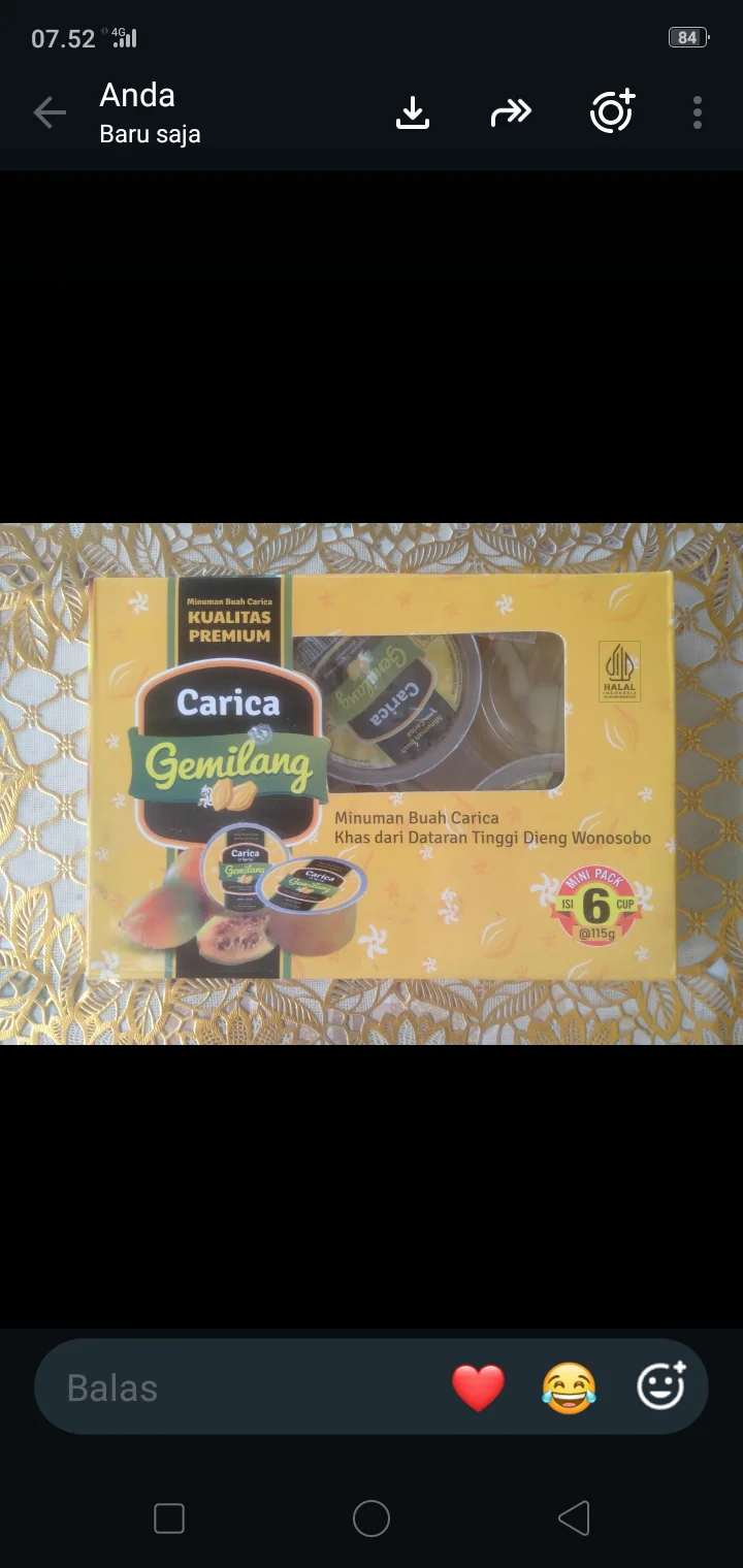 Carica Gemilang ( 6 cup )