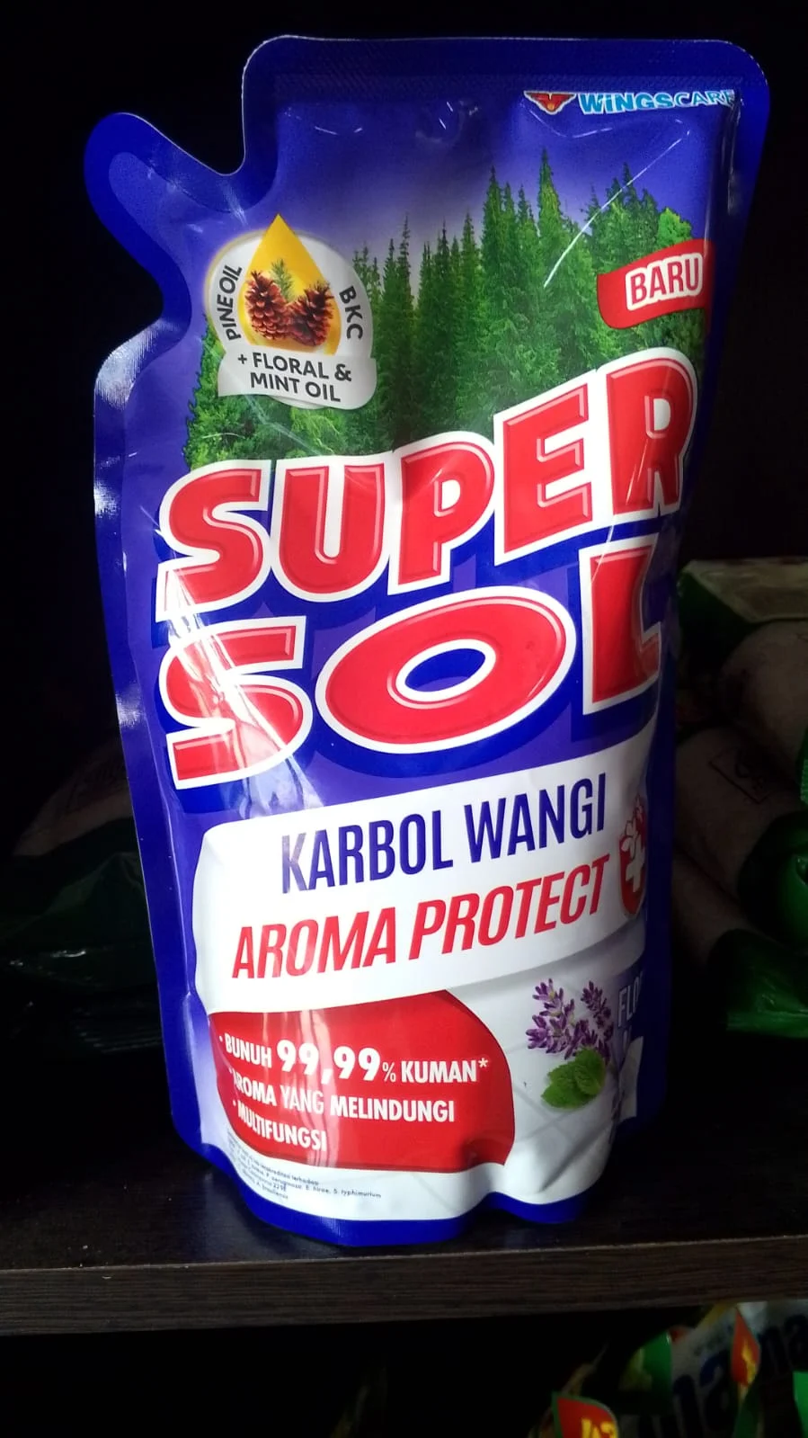 pembersih lantai kemasan 720 g