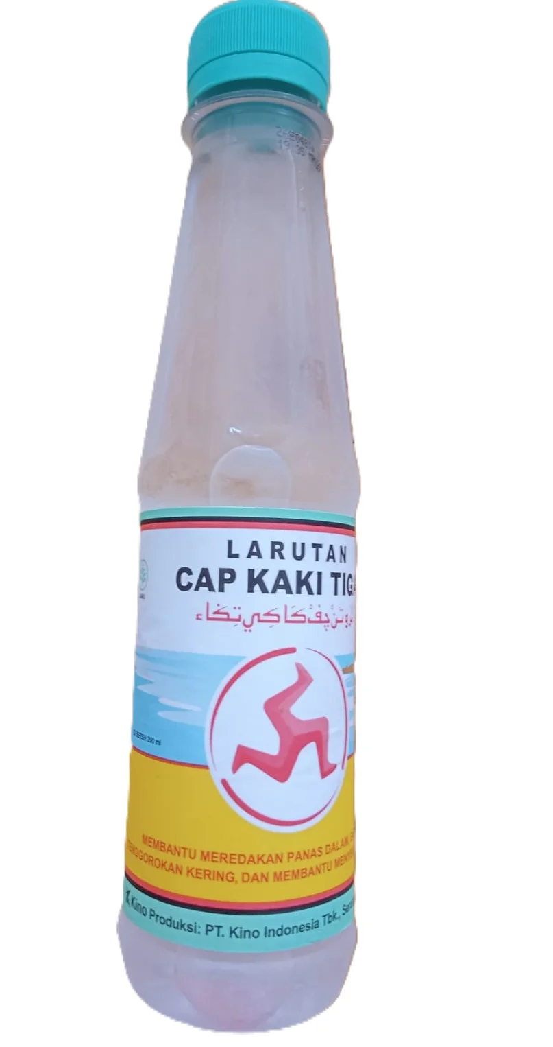 LARUTAN CAP KAKI TIGA BOTOL