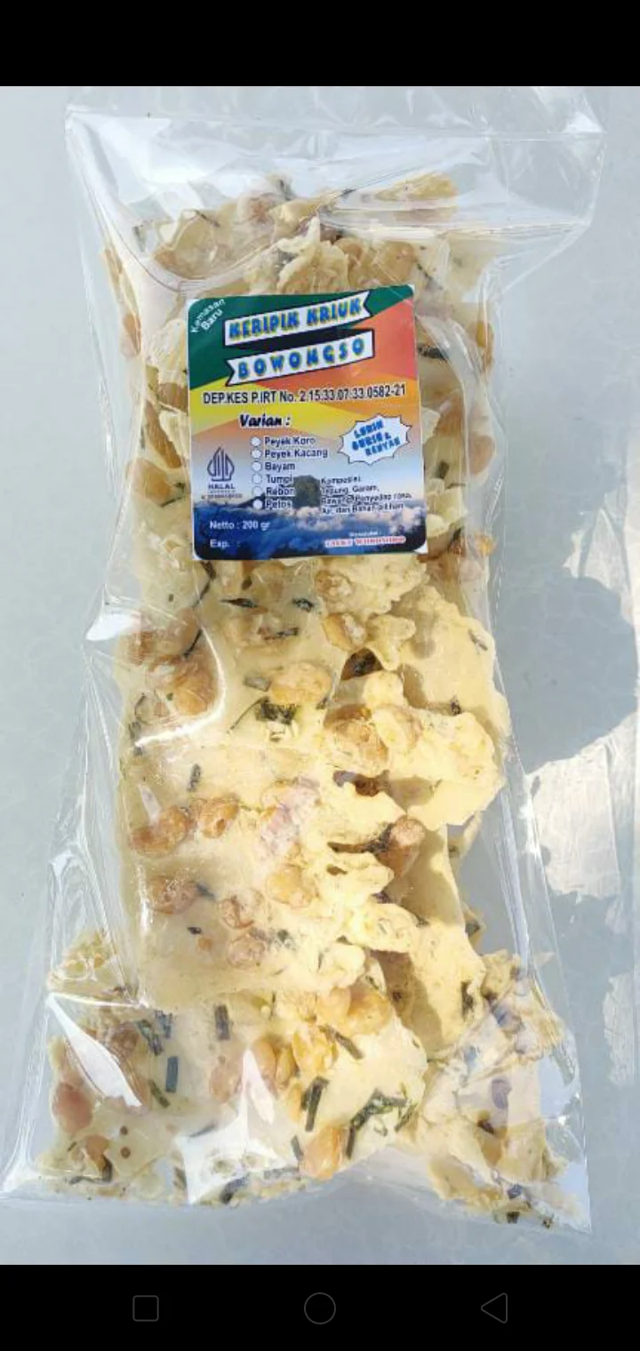 Peyek Kacang Ijo ( 200 gr )
