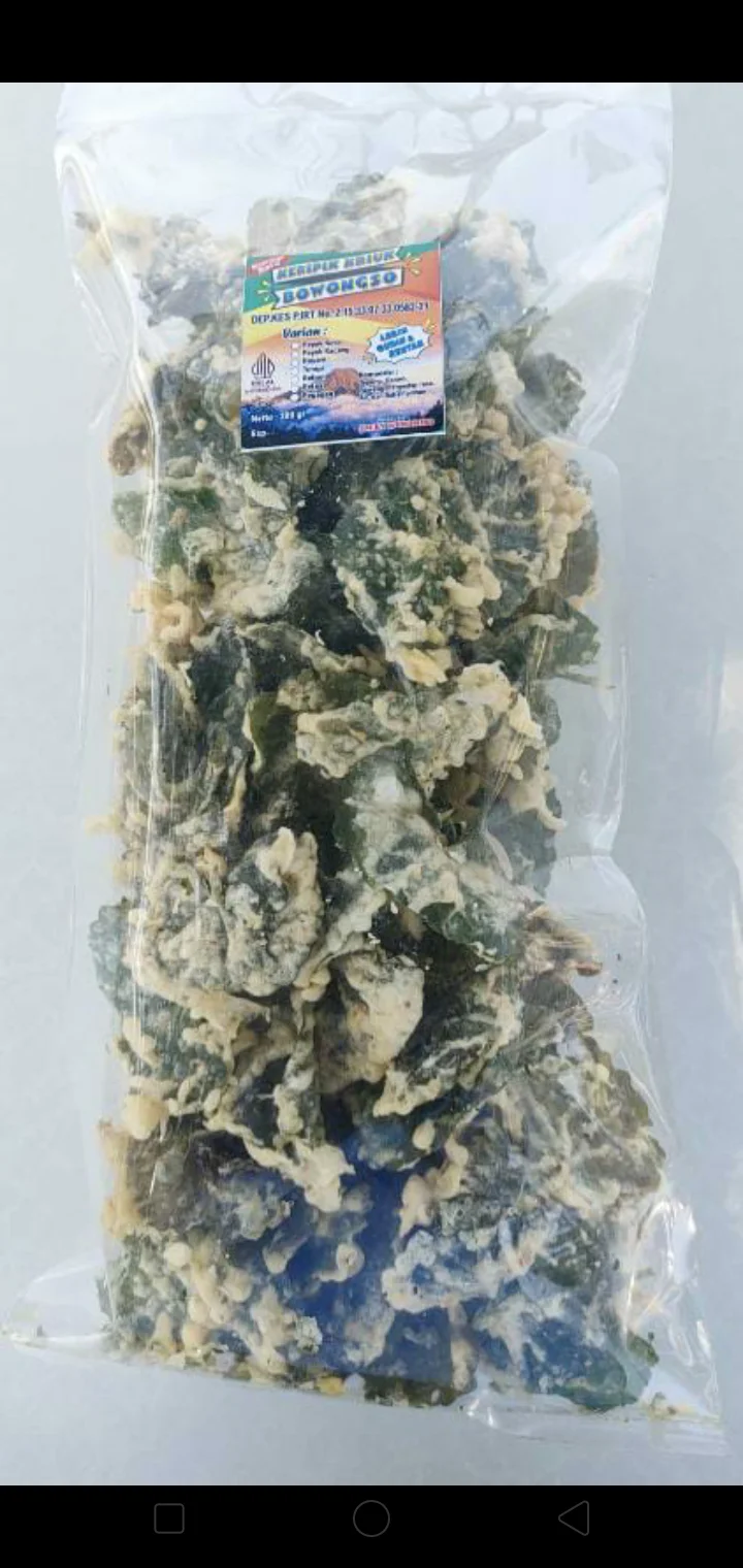 Peyek Daun Pegagang ( 200 gr )