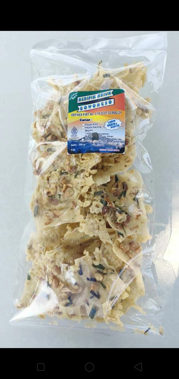 Peyek Kacang Tanah ( 200 gr )