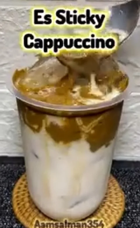 Es sticky cappucino