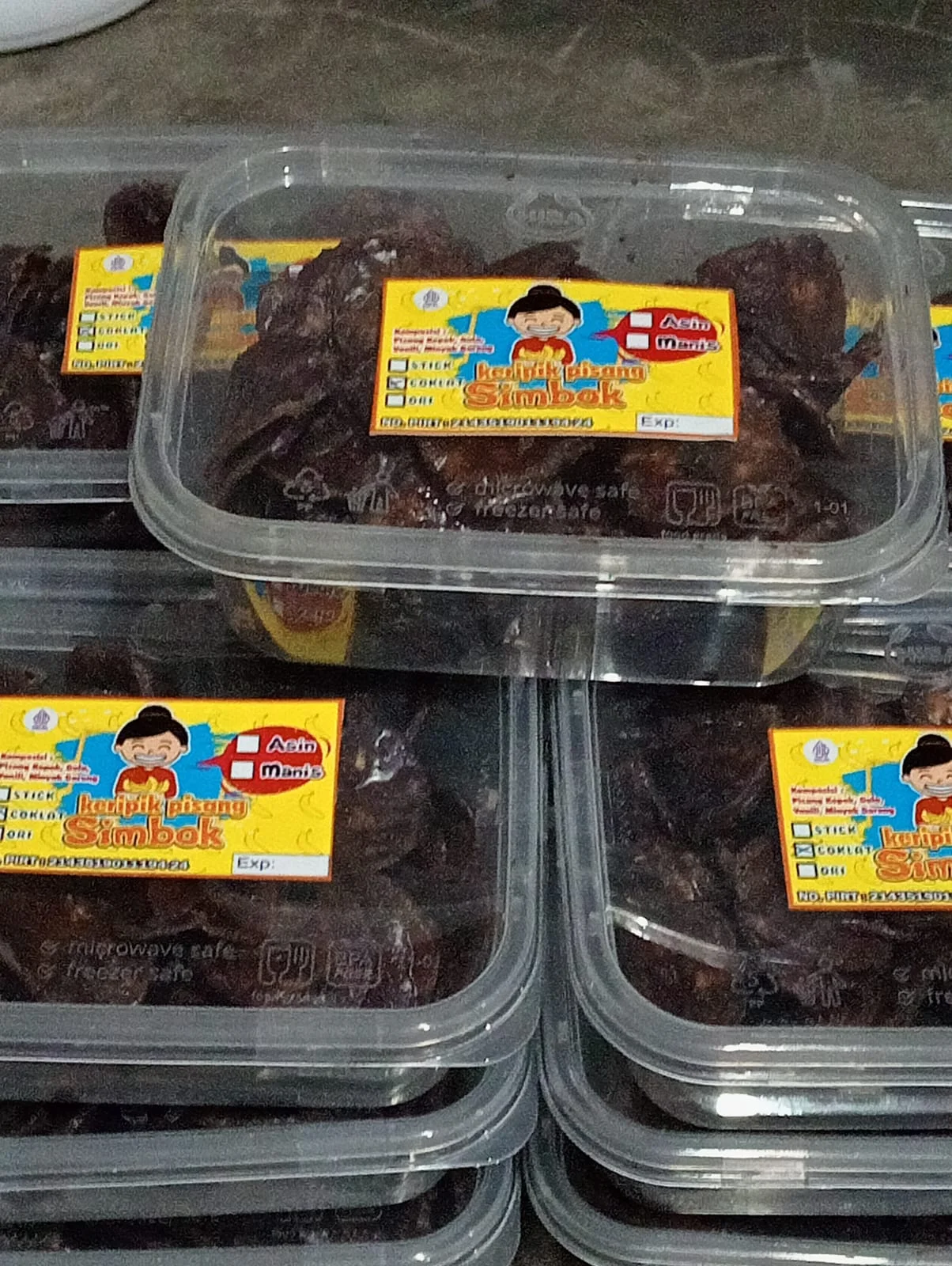 Ini semua dr bahan pisang mas. Mksh