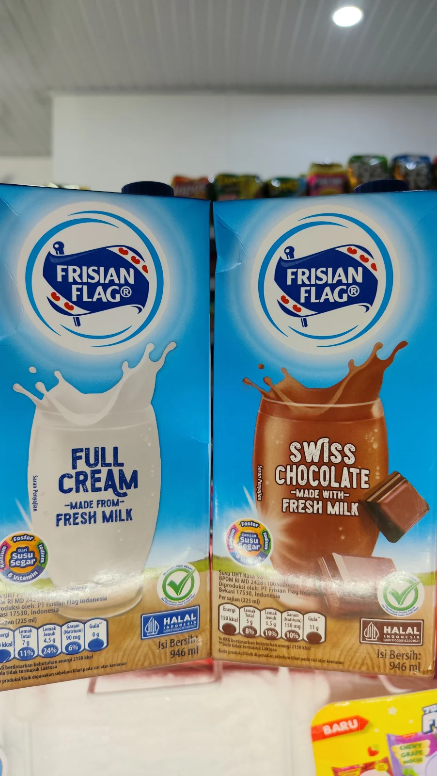 Uht Frisian flag full cream 946ml