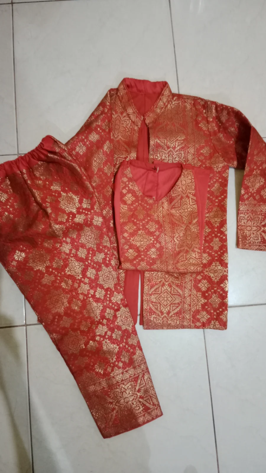 Pakaian adat Palembang anak