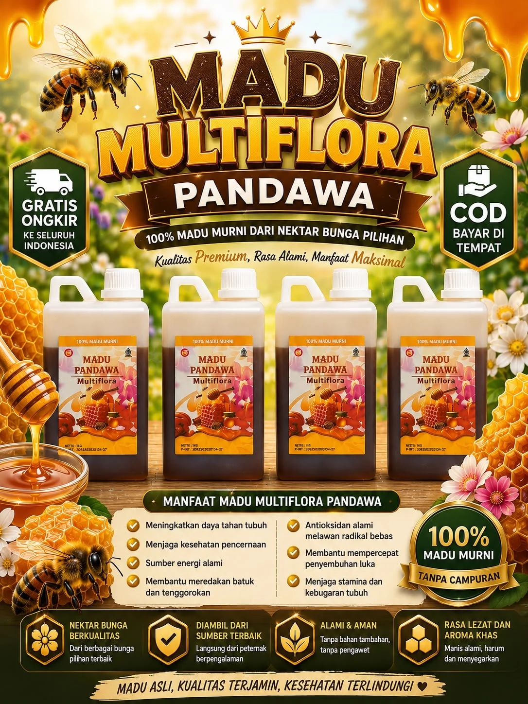 Madu Pandawa multiflora
