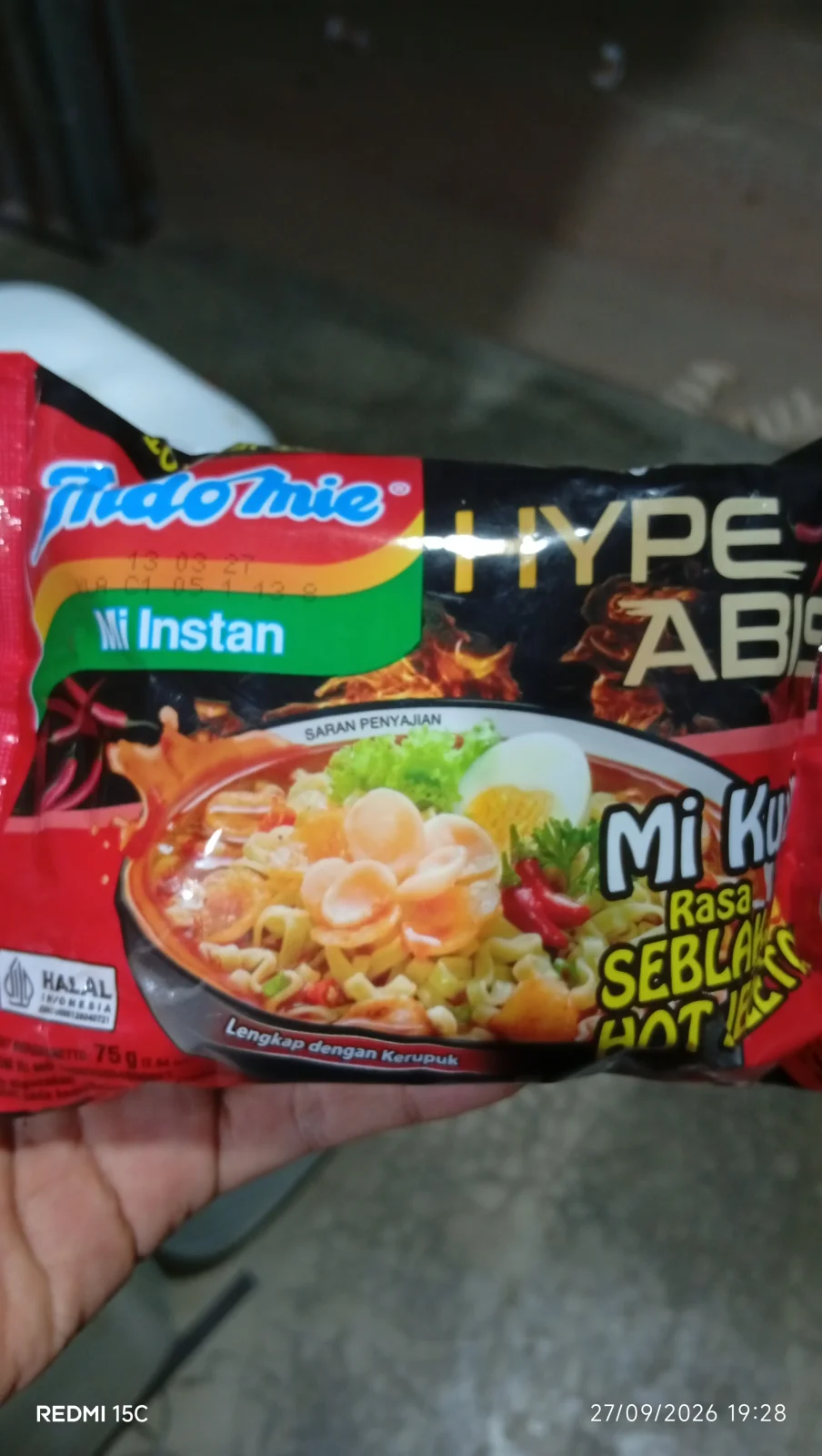 Indomie HYPE Seblak kuah