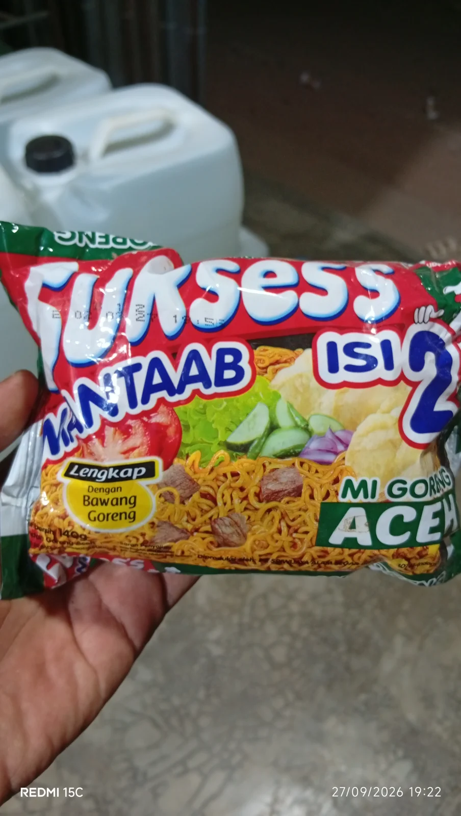 Mie sukses isi 2 goreng