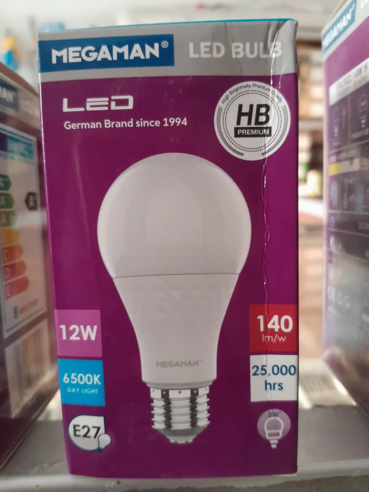 Lampu LED Megaman 12 watt