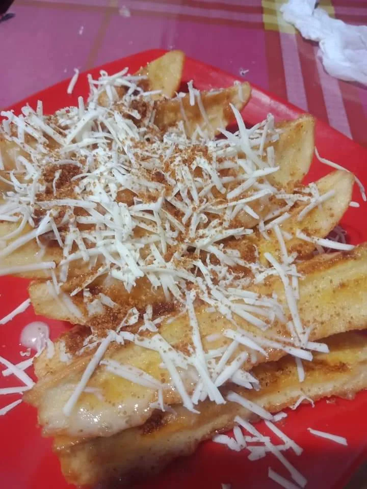 Pisang goreng keju