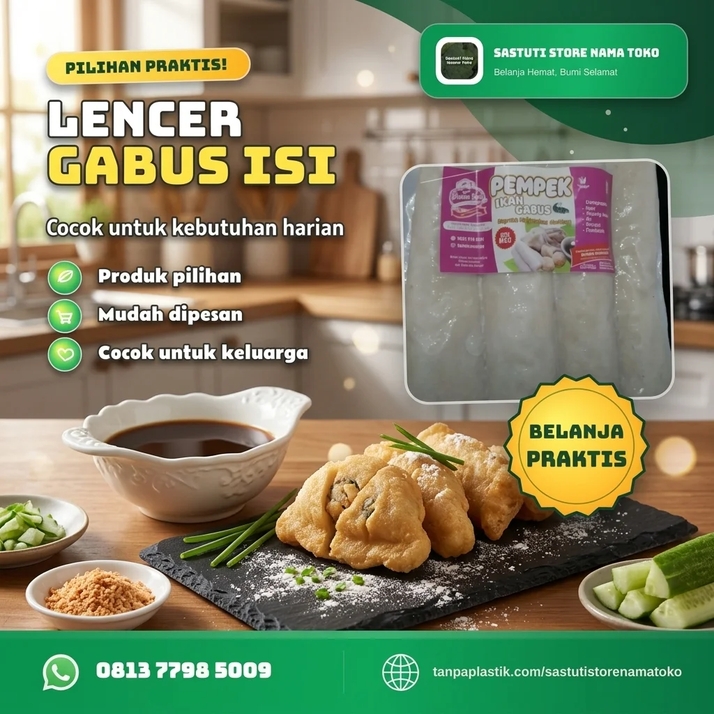 Lencer gabus isi 4