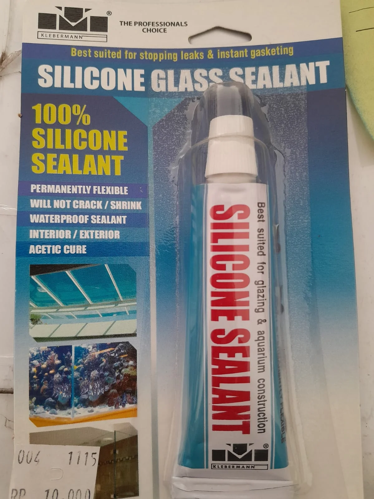 Lem silicone tube kecil